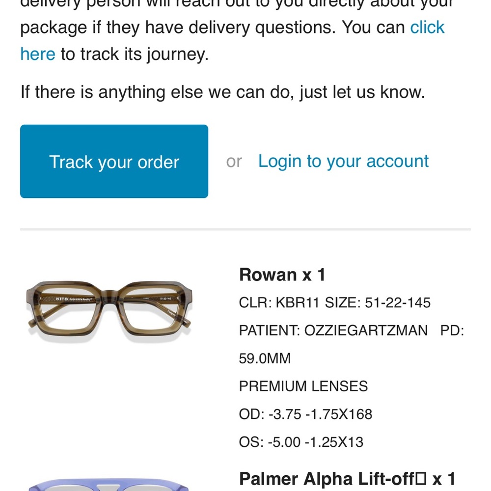 Kits Eyewear Rowan Rectangular Eyeglass Glasses F… - image 8